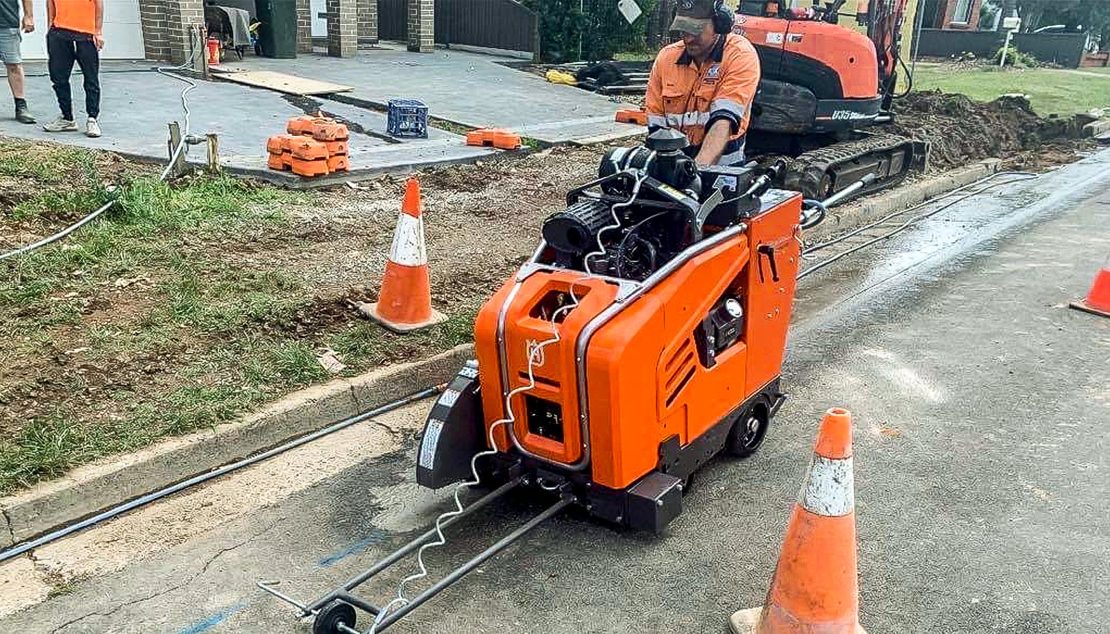 Road sawing project Sydney